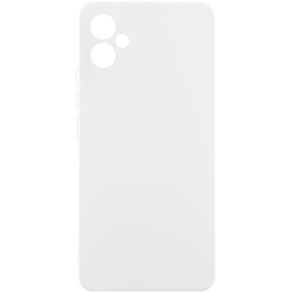 Чохол Silicone Cover Lakshmi Full Camera (AA) для Samsung Galaxy A07 Білий / White