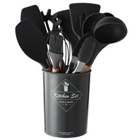 Набір кухонного приладдя 12 предметів UN-1871 Чорний