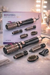 Фен-стайлер з обертовою насадкою ROZIA 5в1 HC8115 hair dryer AND-6162-6