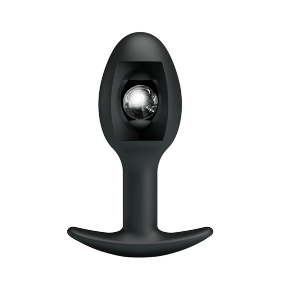 Анальна пробка - Pretty Love Special Anal Stimulation Anal Balls 3.34" Black sexstyle | Зображення 2