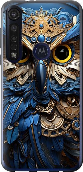 Чехол на Motorola G8 Plus Сова v2 "5649u-1837-17620"