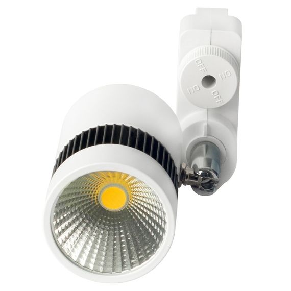 Светильник трековый поворотный LED KW-56/10W WW WH/BK | Зображення 5