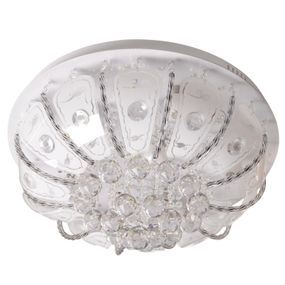 Люстра торт потолочная с пультом LED E14 40W RGB WH (BCL-646C/6)