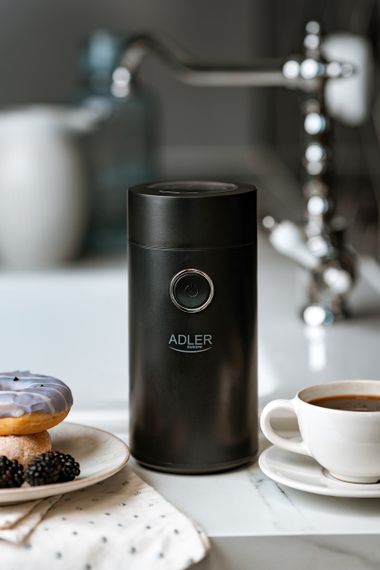 Кофемолка электрическая Adler AD 4446BS 150 Вт ножевая 75 г для зернового кофе | Зображення 7