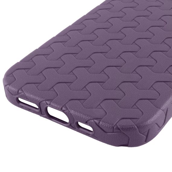 Чохол TPU Weaving для Apple iPhone 12 Pro Max (6.7") Purple | Зображення 4