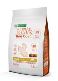 Корм Nature's Protection Superior Care Red Coat Grain Free Adult Small Breeds with Salmon сухий з лососем для собак малих порід з рудим забарвленням шерсті 1.5 кг