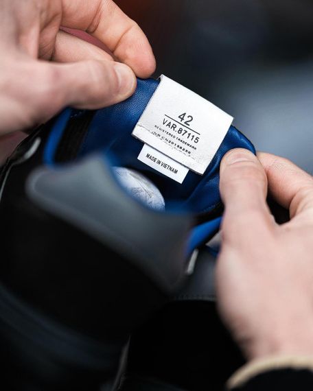 Чоловічі кросівки PREMIATA Mick Black Blue | Зображення 3