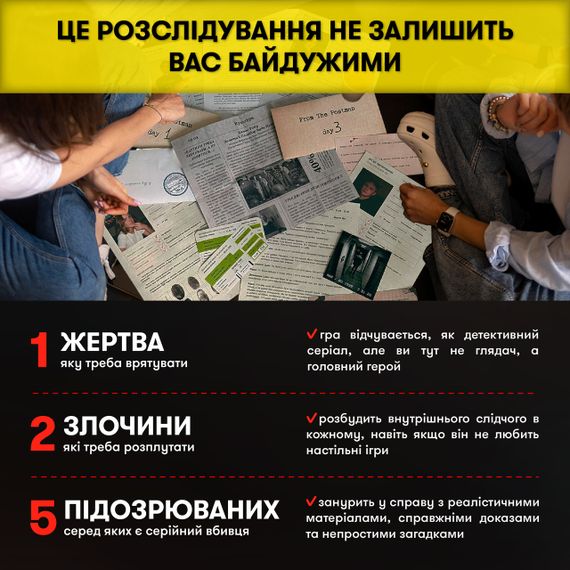 Настольная игра Спаси за три дня. Интерактивная игра-расследование | Зображення 4