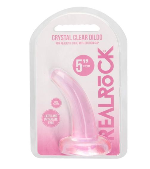 Фаллоимитатор - Realrock Dildo 4,5" Pink sexstyle