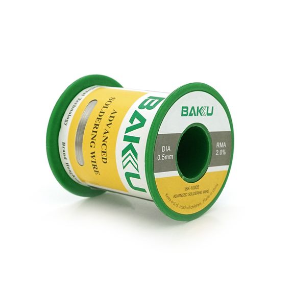 Припой BAKU проводной Solder wire BK10005 100G DIA 0.5mm (100g)