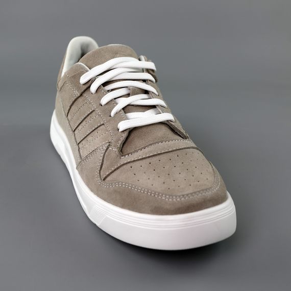 Кеди чоловічі замшеві 591345 Бежеві 40 41 42 43 44 45 | Зображення 1