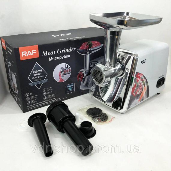 М'ясорубка з нержавіючої сталі з насадками, Потужна універсальна м'ясорубка 'ясорубки для ковбаси MB-61 | Зображення 5