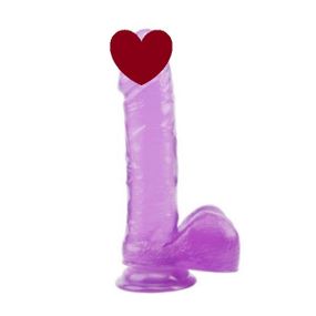 Фалоімітатор 7.7 Inch Dildo, Purple Sex Aura
