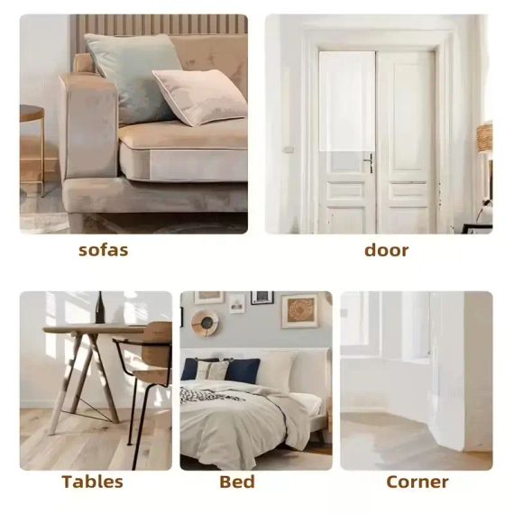 Антикоготь защитная наклейка от когтей для диванов и кресел 30×45 см | Зображення 2