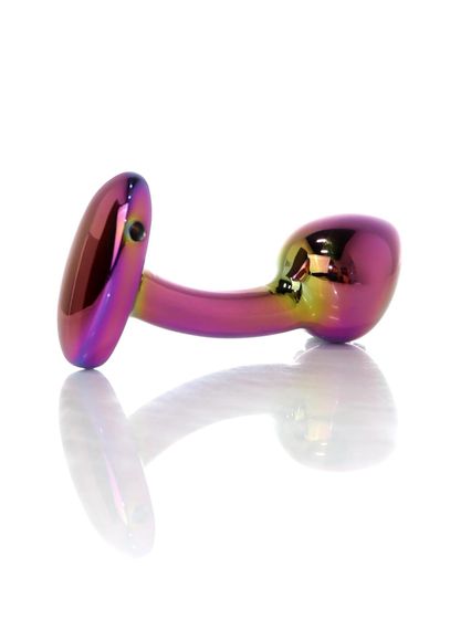 Анальна пробка - Jewellery Multicolour Curved Plug M | Зображення 4