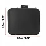 BMW 5 E60 (03-07) М-пакет заглушка буксирувального гака в передній бампер чорна, БМВ | Зображення 2