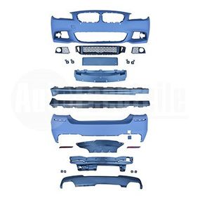 Обвес компл. BMW 5 F10 09-13 (M 550i (с Отв. PDC и Фароомыв., 2-Сторон. Выхлоп, Пороги), AutoTechteile, 710 5188, 710 5189