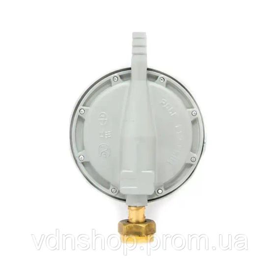 Газовий редуктор для пропанових балонів РДСГ 1-1,2 MA287 (30 мбар, 1,5 кг/год, W21.8×1/14 LH) побутовий газовий регулятор тиску | Зображення 2