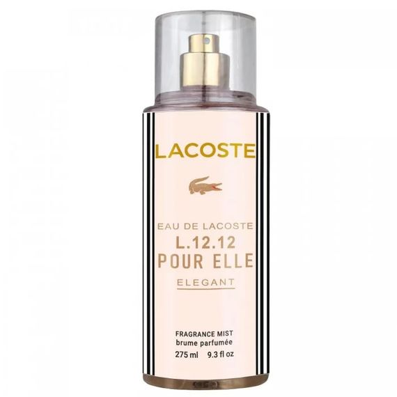 Парфумований спрей для тіла Lacoste Eau De Lacoste L.12.12 Pour Elle Elegant 275ml