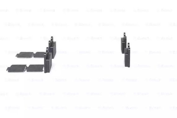 Колодки гальмівні дискові AUDI, BMW, FORD, MB, OPEL, PORSCHE, VW, VOLVO задн.  BOSCH (0986466302) | Зображення 1