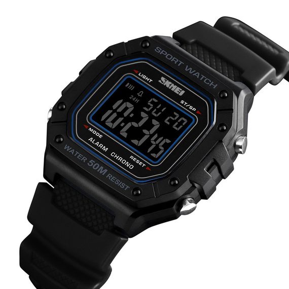 Skmei 1496BKBK Black-Black | Зображення 1