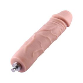 Силіконовий фалоімітатор для секс-машин Hismith 7" Silicone Dildo, система KlicLok Sex Aura