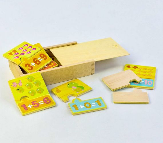 Дерев'яні пазли "Математика" 7372 4FUN Game Club (6945717431096) | Зображення 2
