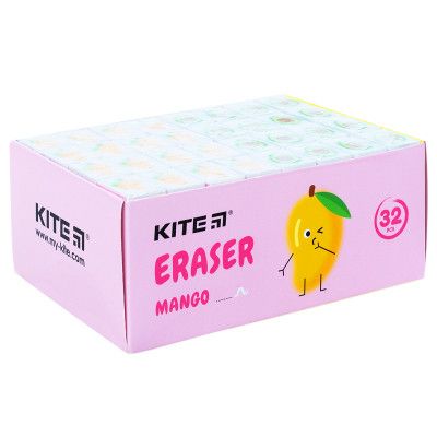 Ластик Kite цветной Fruits , ассорти (K21-375) - Топ Продаж! | Зображення 2