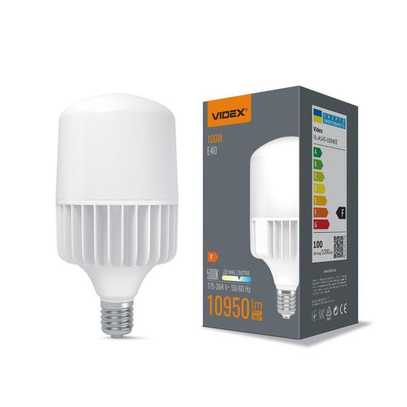 Світлодіодна лампа VIDEX A145 100W E40 5000K