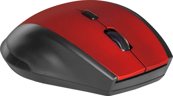 Мишка Defender Accura MM-365 Red (52367) | Зображення 2