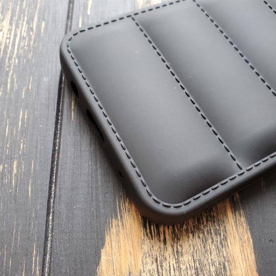 Чохол силіконовий Down Jacket для Tecno Spark 7 колір Чорний | Зображення 4