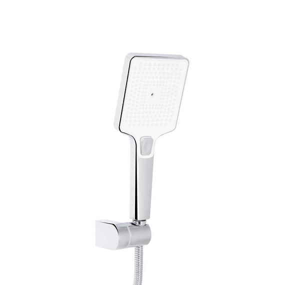 Змішувач для ванни Qtap Presto (з душовим гарнітуром) QTPRE259CRW45579 Chrome/White | Зображення 4
