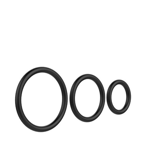 Набір ерекційних кілець 3 шт BI-026013 sexstyle | Зображення 2