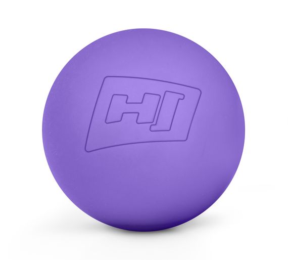 Силіконовий масажний м'яч 63 мм Hop-Sport HS-S063MB фіолетовий