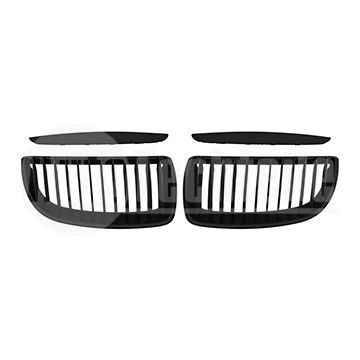 Решетки радиатора компл. BMW 3 E90/E91 04-08 (мат. чёрн.), AutoTechteile, 708 5106, 700 0314