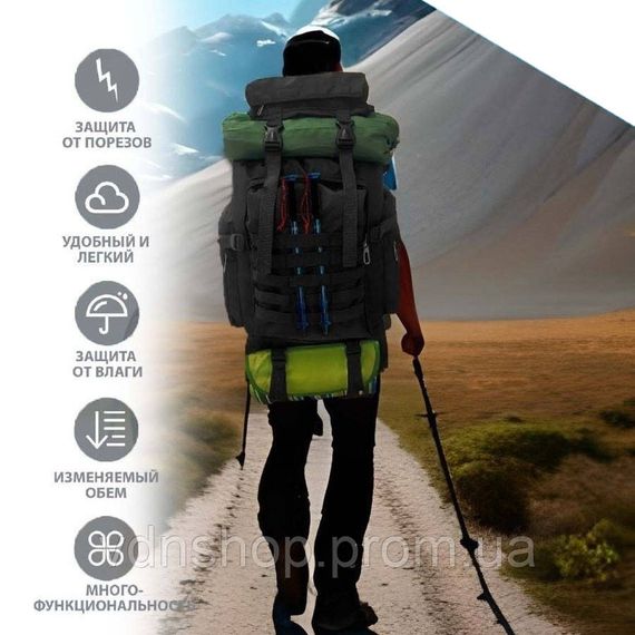 Похідний водонепроникний рюкзак, Рюкзак наплічний військовий Військовий для прогулянок ЗСУ QY-91 | Зображення 7