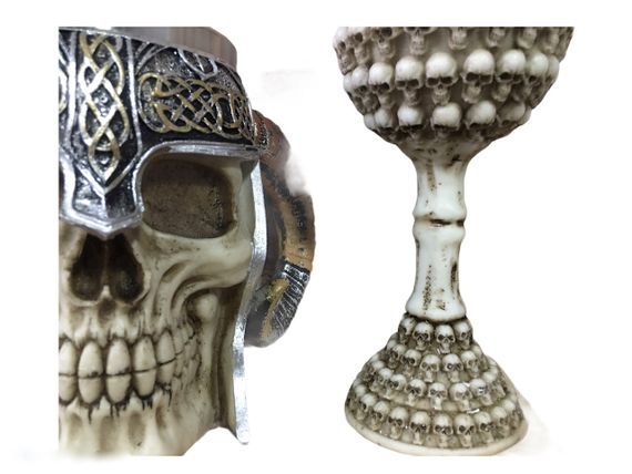 Подарунковий Набір Гуртка Чашка Келих 3D Сатан Черепа Навколо | Зображення 1