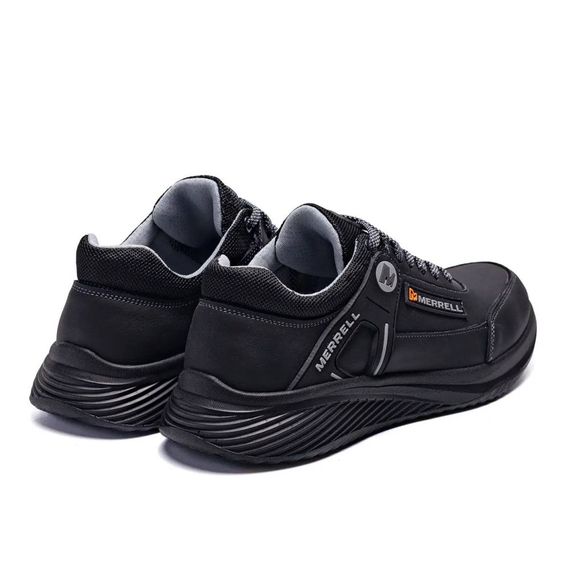 Демісезонні шкіряні  кросівки Merrell  колір чорний/сірий | Зображення 3