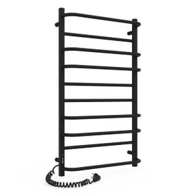 Электрическая полотенцесушилка Laris Зебра Комфорт ЧФЧ10 500 х 900 Е (подкл. слева) R3