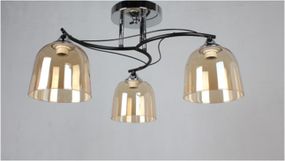 Классическая люстра LK-726S/3 E27 BK+CH