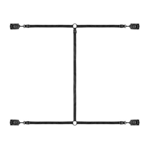 Фіксатор для кровати Bedroom Fantasies Under the bed Restraint Set Черный | Зображення 1