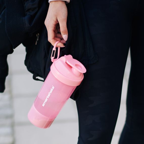 Спортивний шейкер SmartShake Original2GO One 800ml Light Pink | Зображення 4