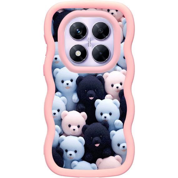 Чехол TPU Cloudy Pictures для Xiaomi Redmi Note 14 Pro 5G / Poco X7 Bears