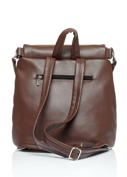 Жіночий рюкзак Sambag Loft QSH шоколадний 30 x 26 x 14 см (22011020) | Зображення 3