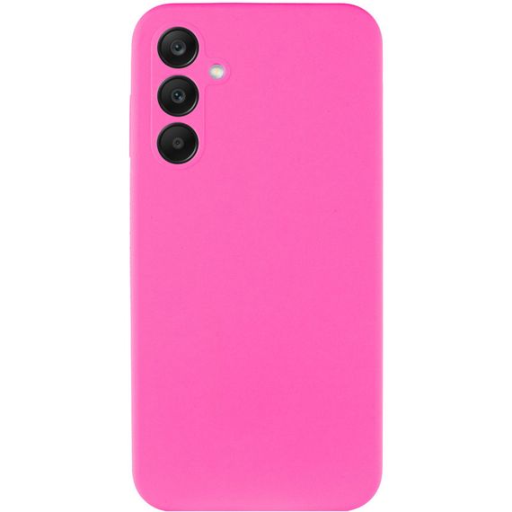 Чохол Silicone Cover Lakshmi Full Camera (AAA) для Samsung Galaxy A56 5G Рожевий / Barbie pink | Зображення 1