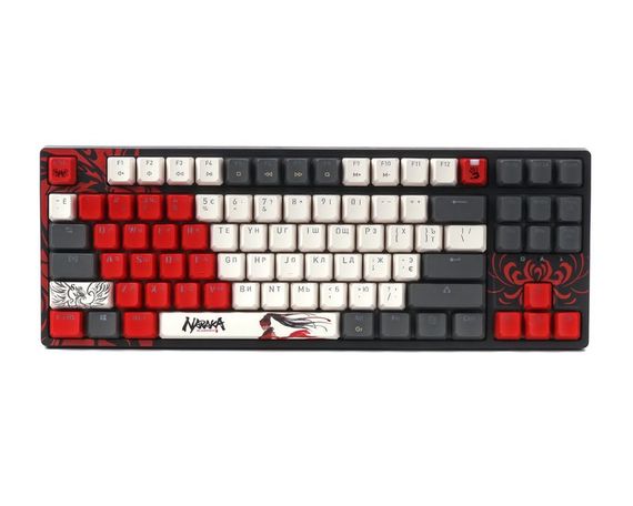 Механічна ігрова клавіатура Bloody S87 (Naraka), USB, з малюнком | Зображення 1