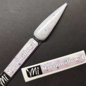 Наклейка на типсу (палитру) для геля Mi Marshmallow №1 (9 x 55 мм)