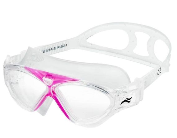 Окуляри для плавання Aqua Speed ZEFIR 5871 прозорий, рожевий OSFM 5908217658715