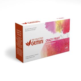 Чай Gemini Гранд Пак для чайника Crazy Fruit Нахабний фрукт 15шт