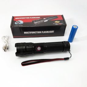 Перезаряджуваний ручний ліхтар, Яскравий тактичний ліхтарик, Військовий тактичний ліхтар JY-54